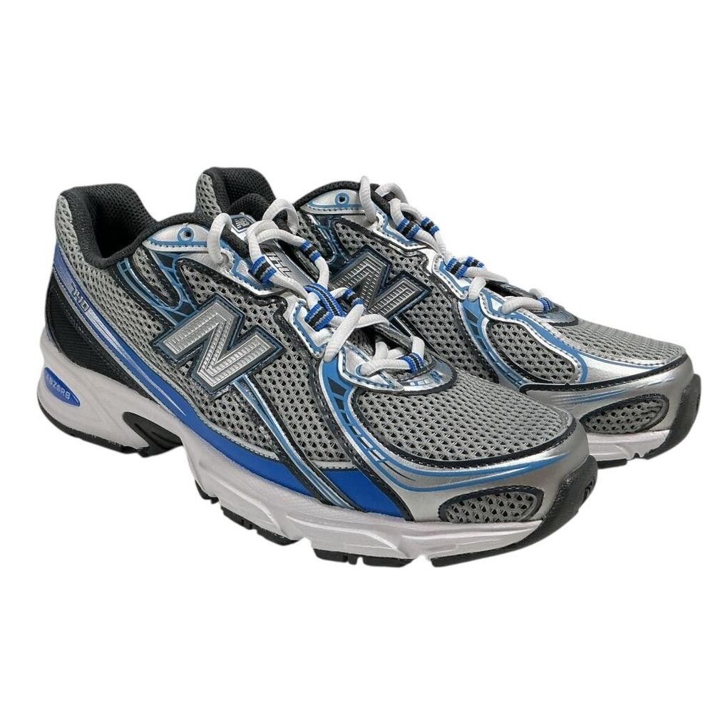 New Balance 740 V2 Running Shoes Men 7.5 Slate Gray Agate Blue Mesh Sneakers NEW
